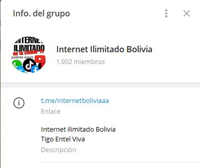 Internet Ilimitado Bolivia, 